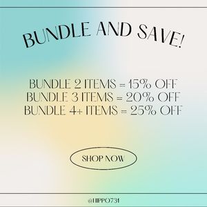 Bundle and save!!!